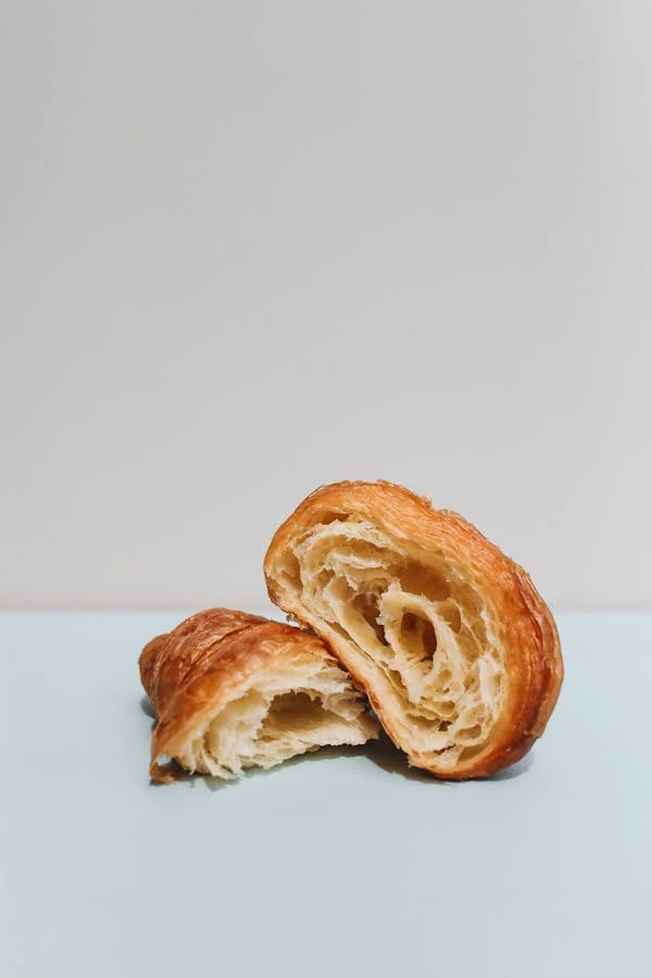 A plain croissant